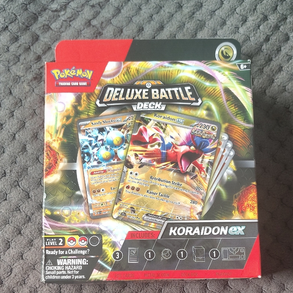 Pokemon Koraidon Ex Deluxe Battle Deck